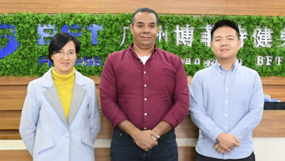 埃及客戶進(jìn)口中國(guó)博菲特品牌商用健身設(shè)備